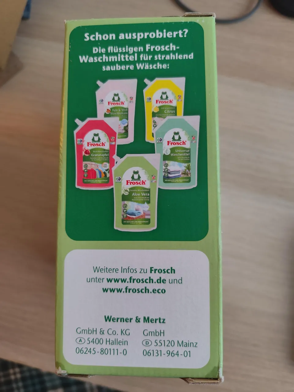 frosch-aloe-vera-sensitiv-waschpulver-1-45-kg-f-r-haut image 1