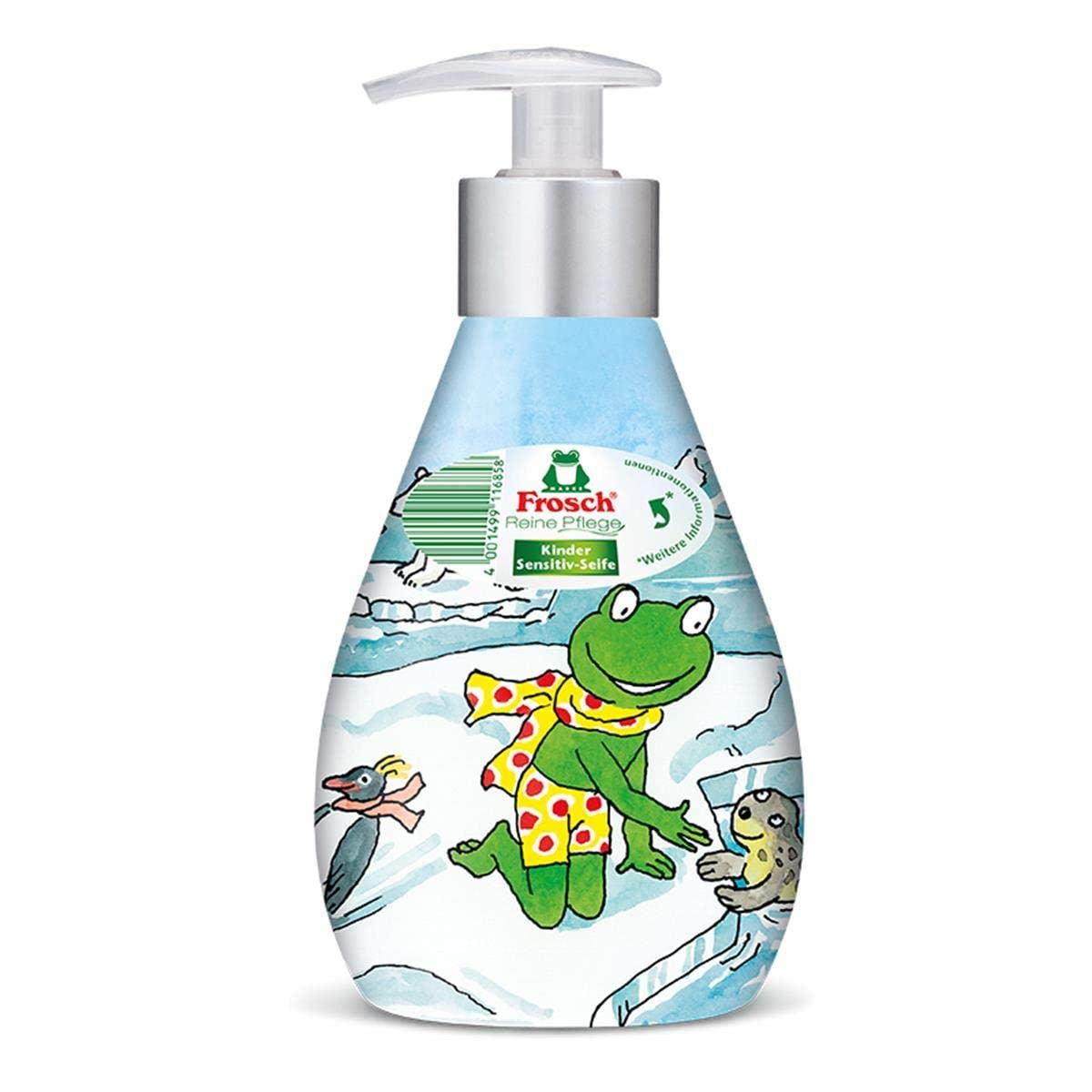 frosch-reine-pflege-kinder-sensitiv-seife-300-ml-ph-5-5 image 1