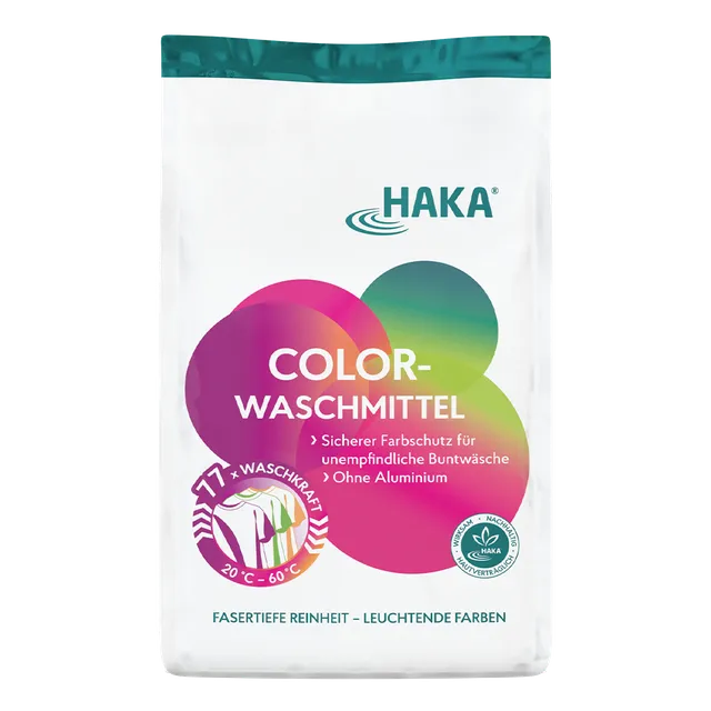 haka-neutralseife-colorwaschmittel-pulver-3kg-77wl-farbschutz image 1