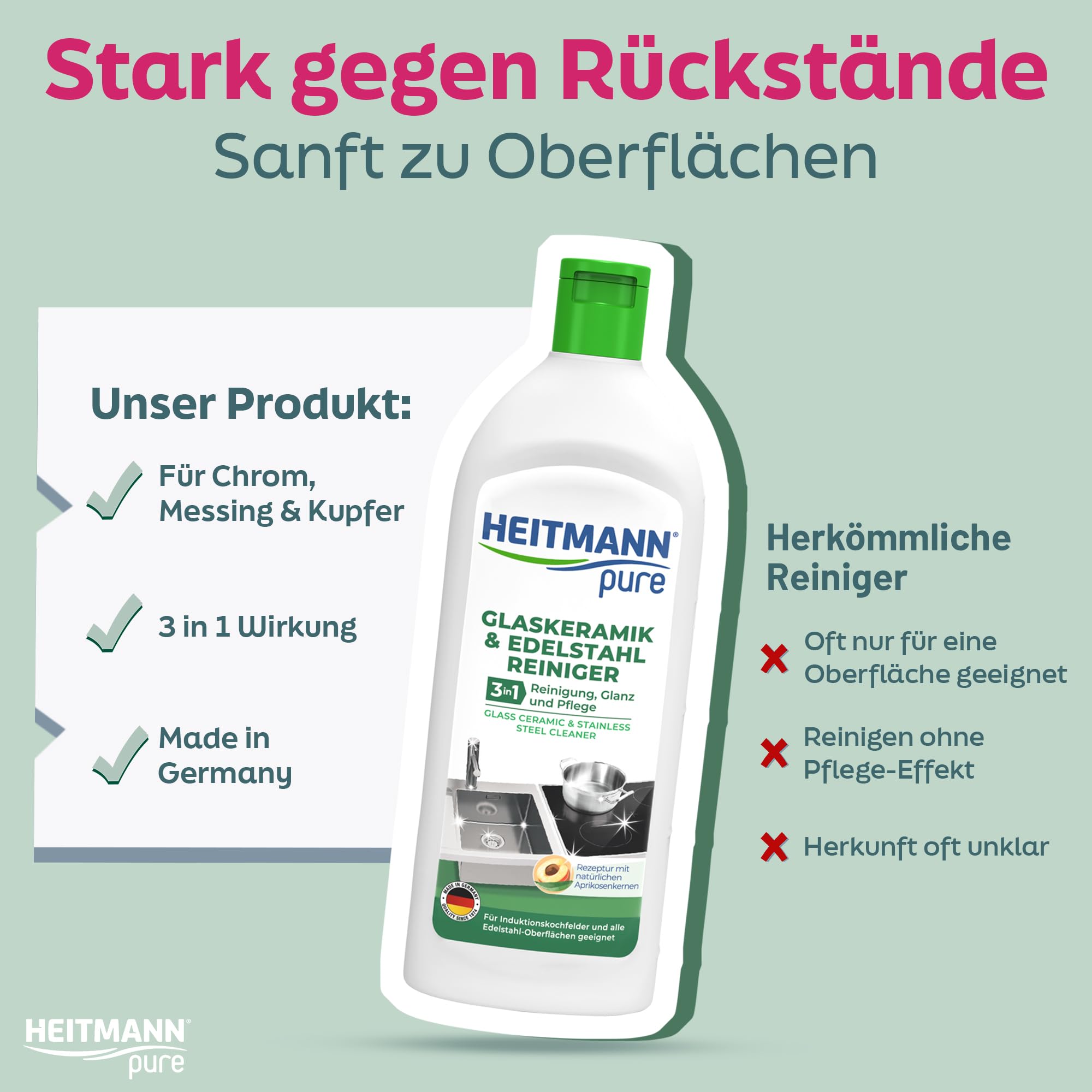 heitmann-pure-glaskeramik-edelstahlreiniger-250ml-3in1 image 6