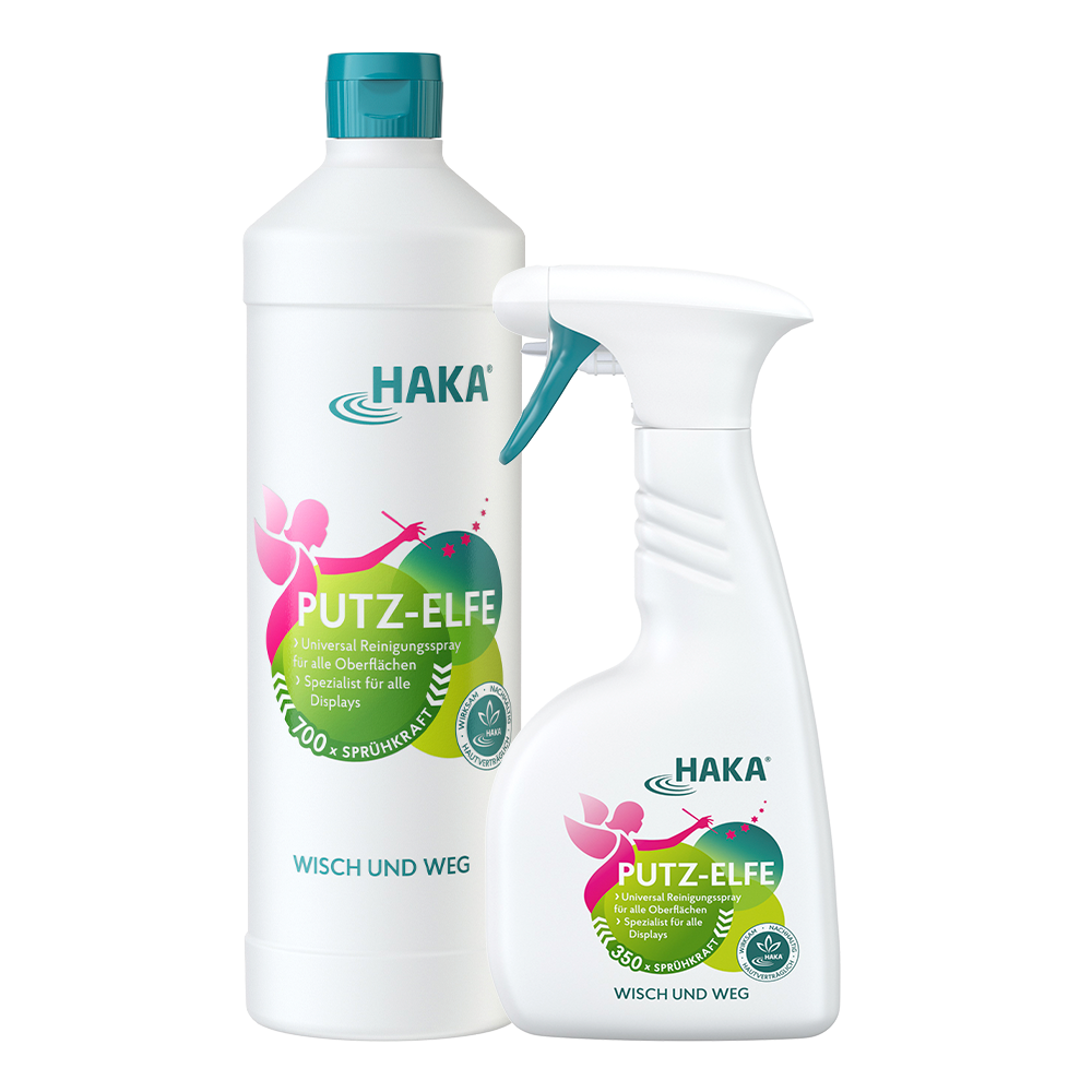 haka-neutralseife-putz-elfe-glasreiniger-500ml-1l-set image 1
