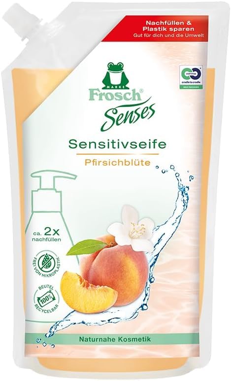 frosch-senses-sensitivseife-pfirsichbl-te-500-ml-vegan image 7