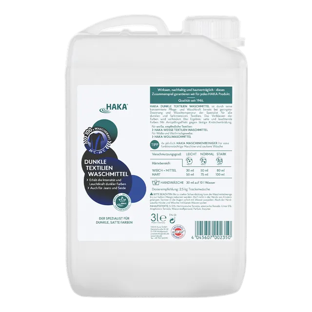 haka-neutralseife-dunkle-textilien-waschmittel-3l-100wl-mild image 1