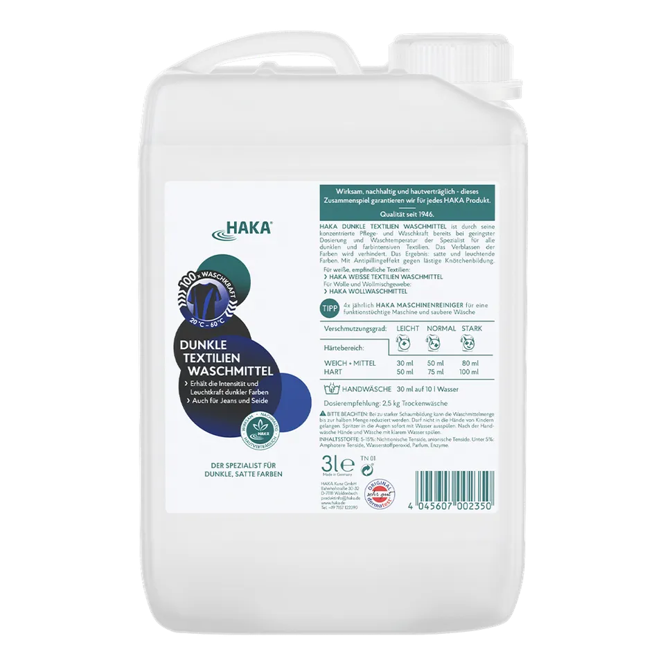 haka-neutralseife-dunkle-textilien-waschmittel-3l-100wl-mild image 1