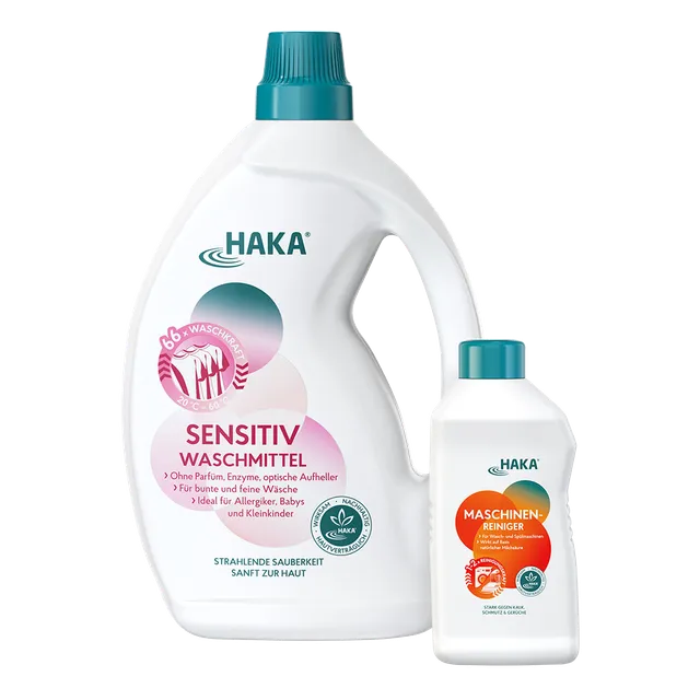 haka-neutralseife-sensitiv-waschmittel-set-2-l-duftfrei image 1