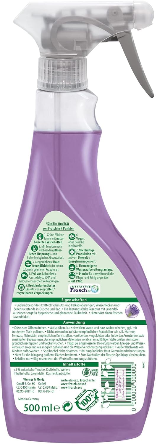frosch-surface-cleaners-lavendel-hygiene-reiniger-500ml-vegan image 3