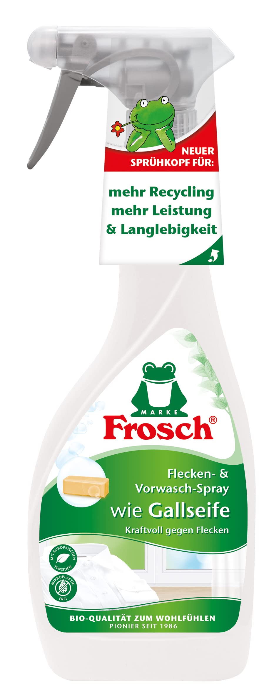 frosch-wie-gallseife-flecken-vorwaschspray-500ml-vegan image 2