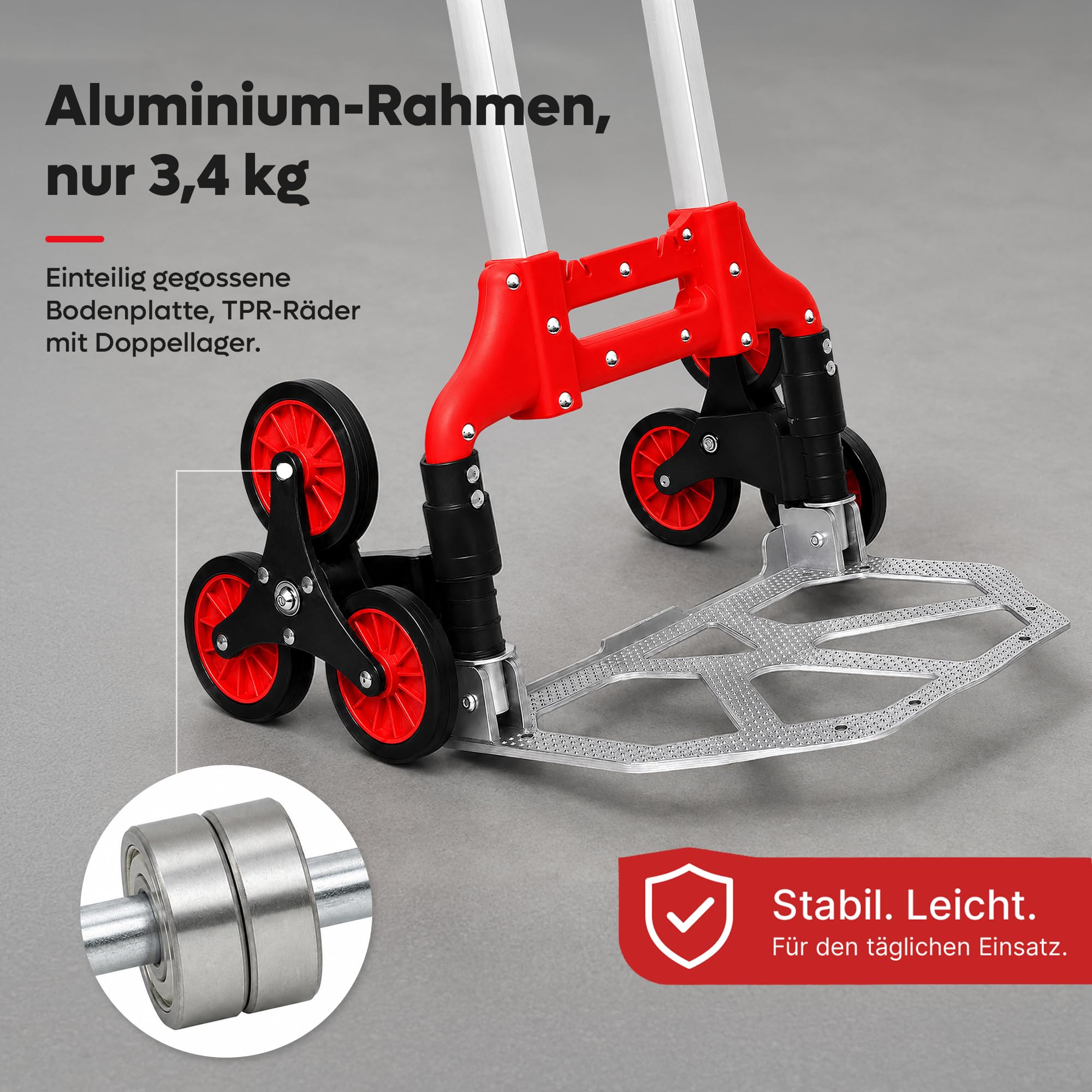 allyson-sackkarre-treppensteiger-klappbar-6-rad-rot-80kg image 3