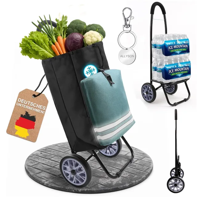 allyson-shopping-trolley-einkaufstrolley-45l-gr-n-k-hltasche image 1