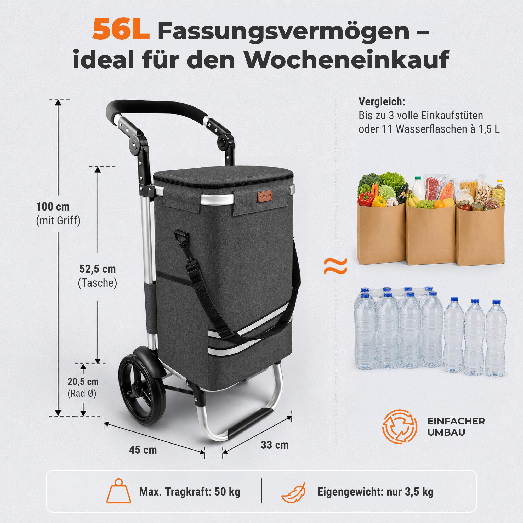 allyson-einkaufstrolley-56-l-grau-klappbar-wasserdicht image 7