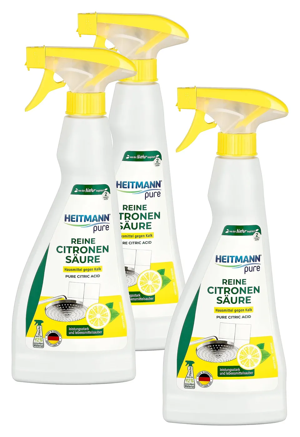 heitmann-pure-reine-citronens-ure-entkalker-spray-3x500ml image 1