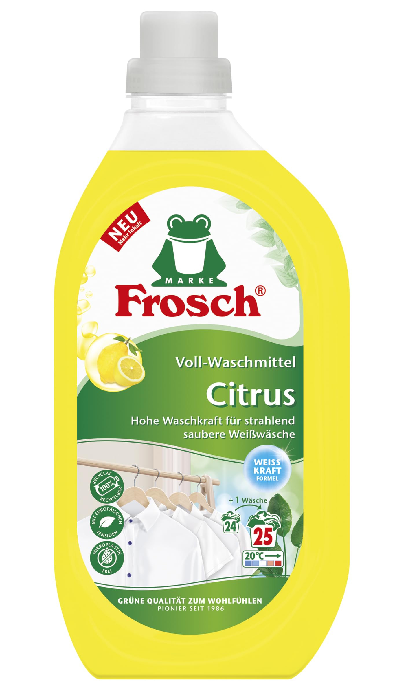 frosch-citrus-voll-waschmittel-1-5-l-zitronenduft-f-r-wei-w-sche image 1