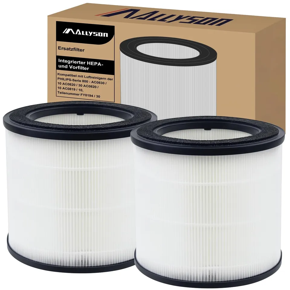 allyson-hepa-ersatzfilter-fy0194-30-2er-f-r-philips image 1