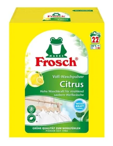 frosch-citrus-voll-waschpulver-1-45kg-f-r-wei-w-sche image 1