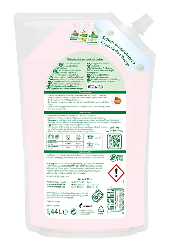frosch-fein-woll-waschbalsam-mandel-1-44-l-f-r-wolle image 4