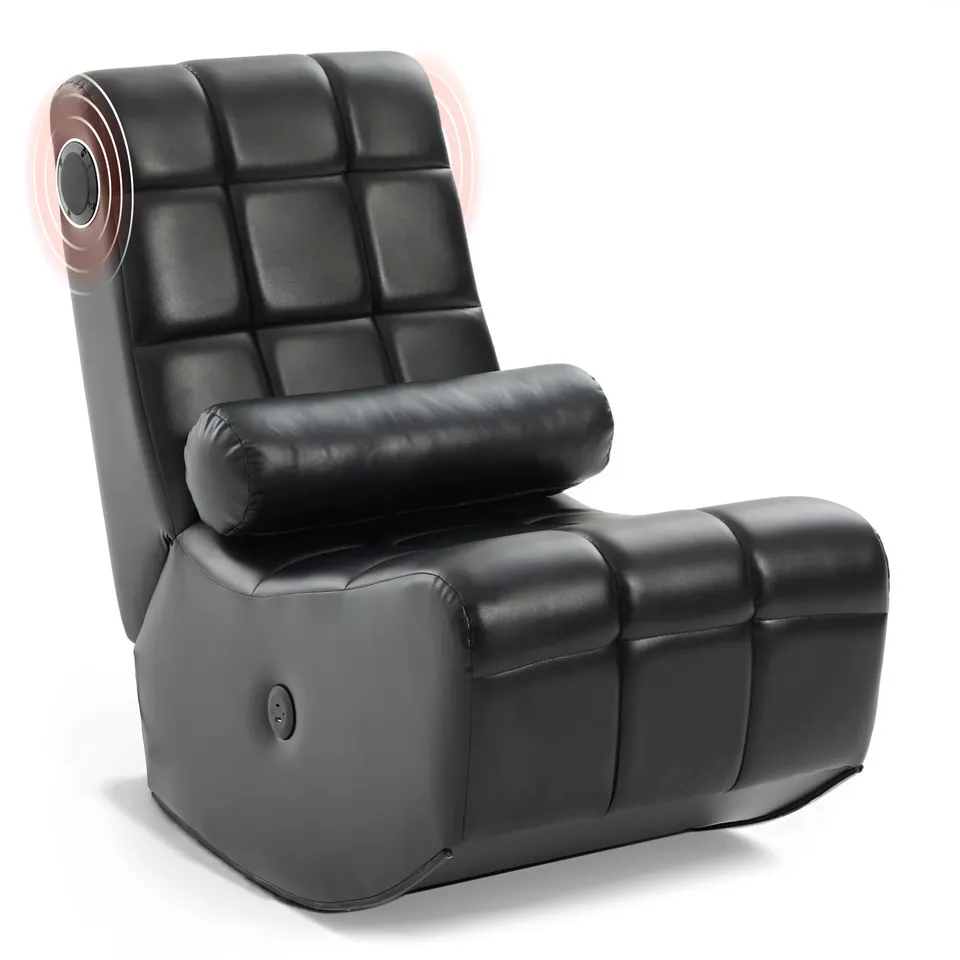 allyson-relaxsessel-lounge-fernsehsessel-schwarz-bluetooth-usb image 1