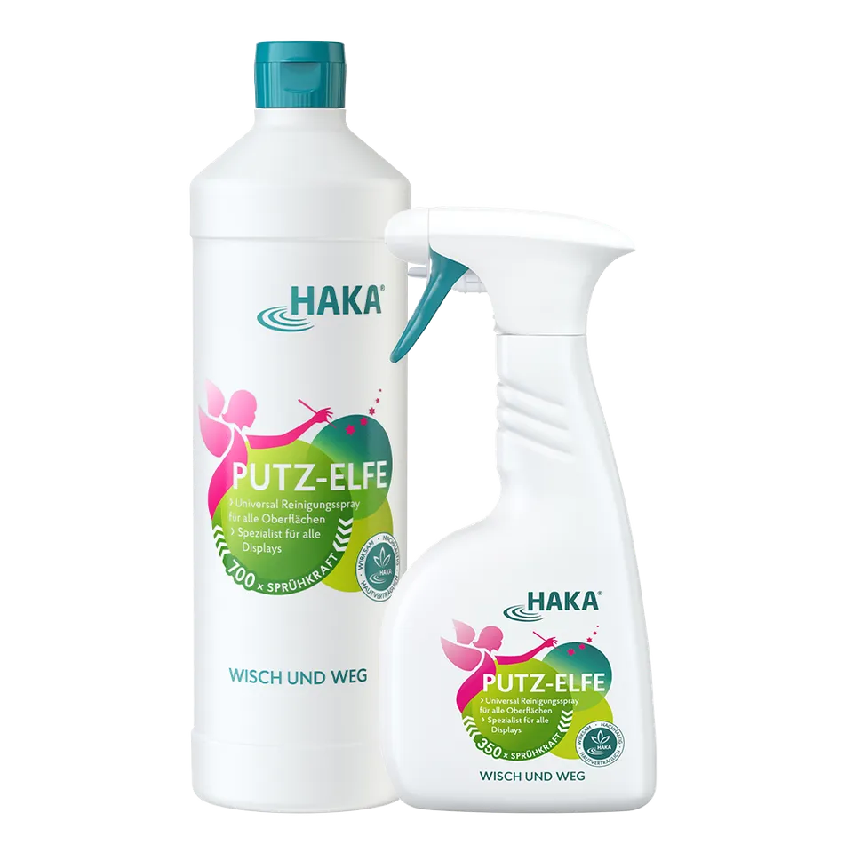 haka-neutralseife-putz-elfe-glasreiniger-500ml-1l-set image 1
