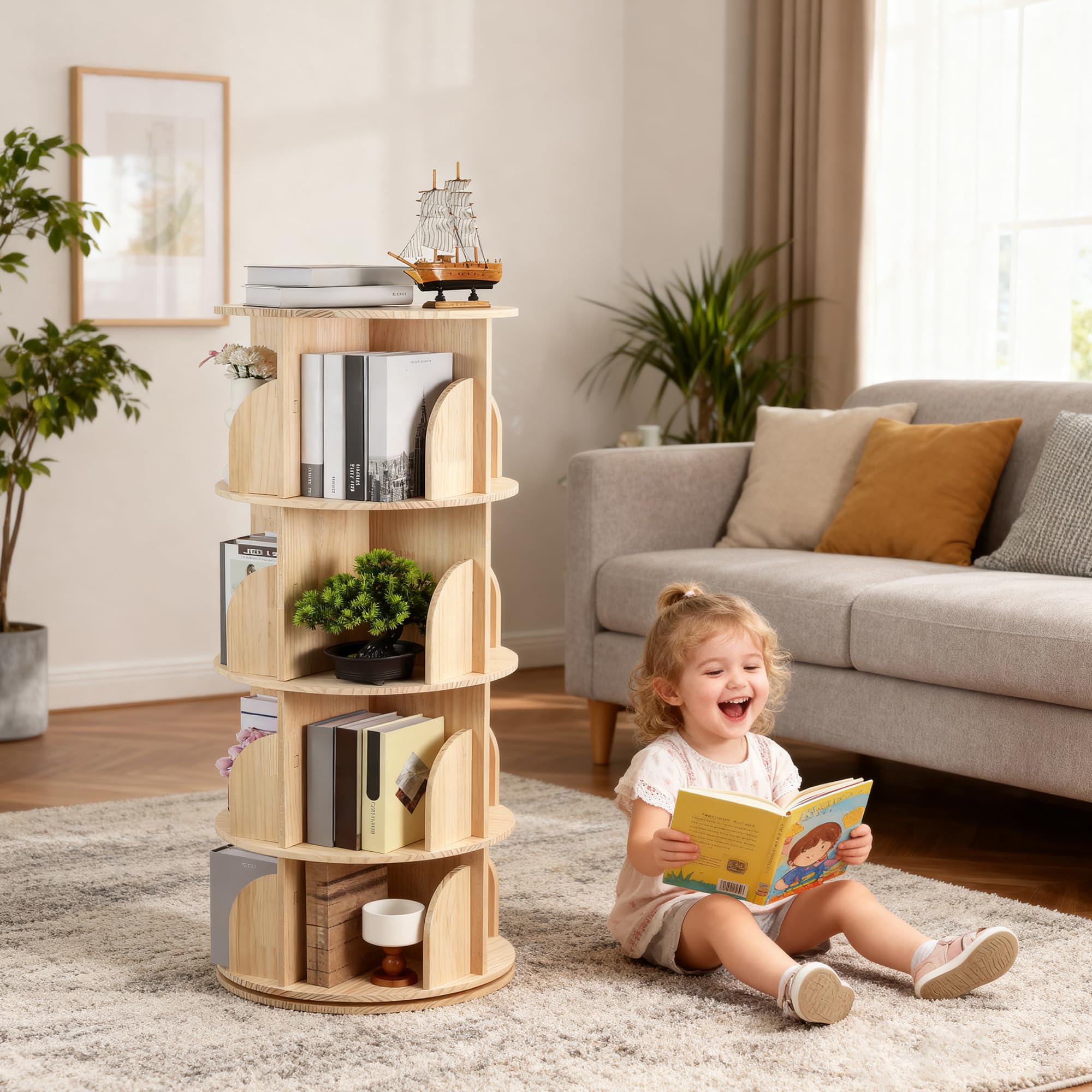 allyson-b-cherregal-drehbar-4-etagen-f-rs-kinderzimmer image 2