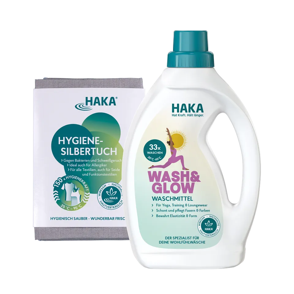 haka-neutralseife-wash-glow-sportwaschmittel-set-1-l-vegan image 1