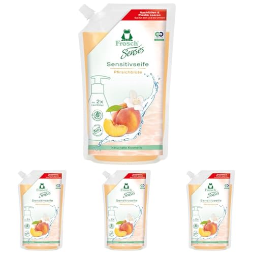 frosch-senses-sensitivseife-pfirsichbl-te-500-ml-vegan image 5
