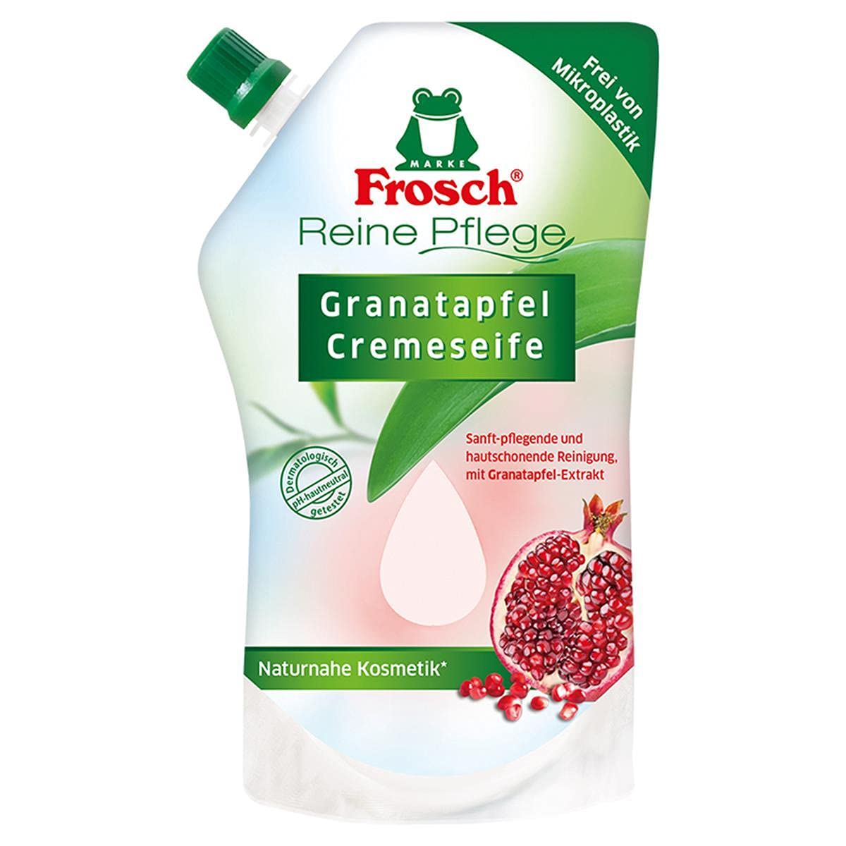frosch-granatapfel-cremeseife-500-ml-ph-hautneutral image 2