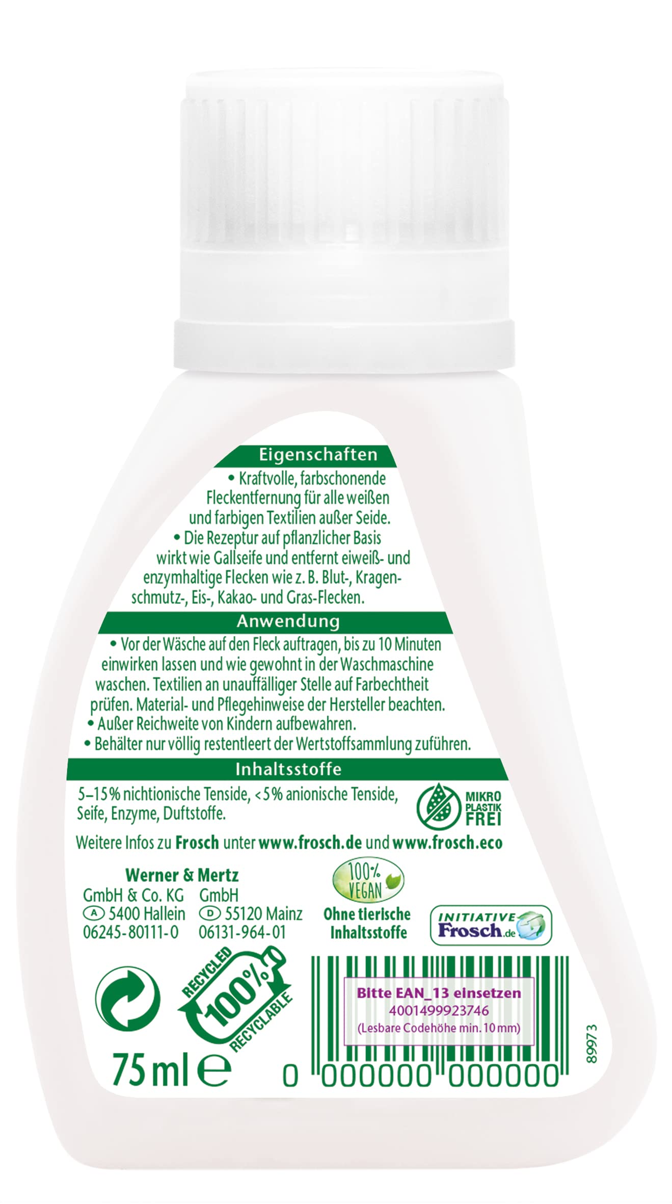 frosch-gallseife-flecken-zwerg-fleckentferner-75ml-vegan image 2