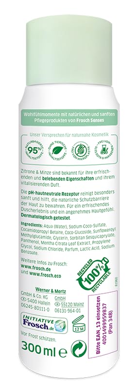 frosch-senses-zitronenminze-sensitiv-dusche-300-ml image 4